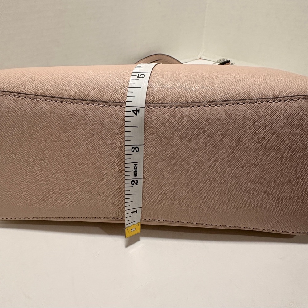 Michael Kors Mel Blush Pink Saffiano Leather Tote with Gold Hardware - Picture 5 of 11
